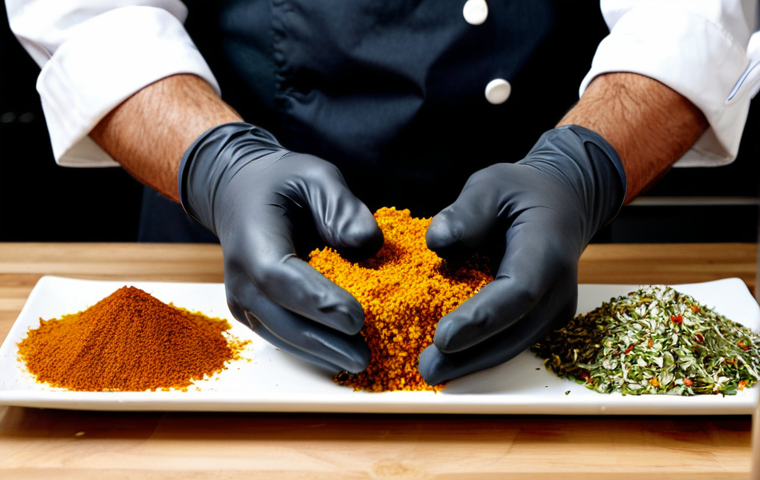 다문화 요리사로서 성장하는 방법 - **Image Prompt:** "A chef in a modern, well-lit kitchen preparing a dish with fresh, locally sourced...