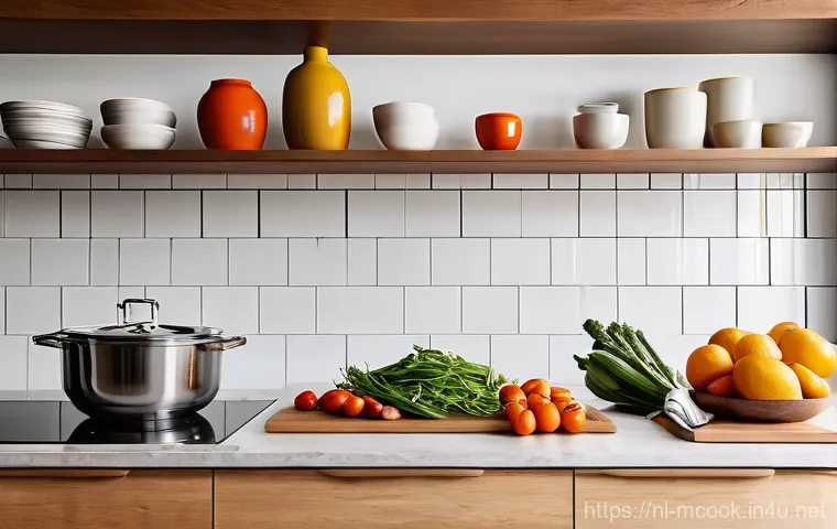 다문화 요리사와 요리 심리 테스트 - **The Organized Chef's Precision:**
    "A bright, meticulously organized modern kitchen, perhaps wi...